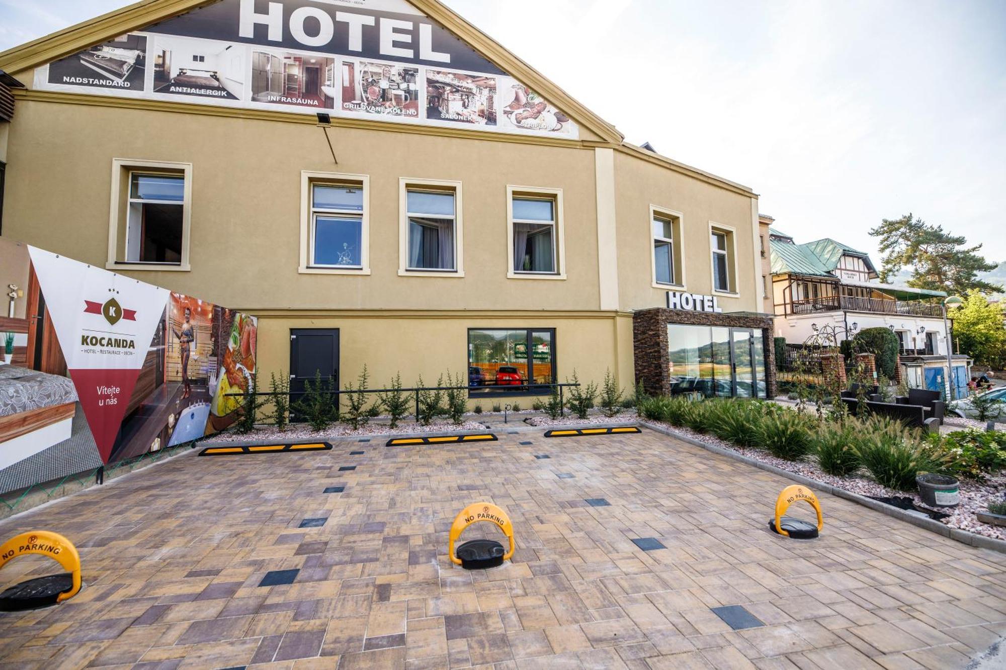 Wellness Hotel Kocanda Decin Exterior foto